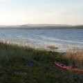 Палатки поставили на части острова, обращённой к морю. Там же готовили еду.&nbsp;