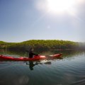 Первый выход в море на морском каяке