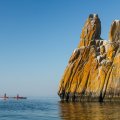 На мысе Кулгана. За ним начинаются 8-километровые прижимы