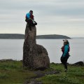 Белое море, вокруг Кемских шхер на морских каяках. 19-28 июня 2016, 130 км.