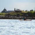 Белое море, вокруг Кемских шхер на морских каяках. 19-28 июня 2016, 130 км.