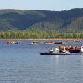 Проходим поселок Зольное, сразу за ним посёлок Богатырь. 
 
