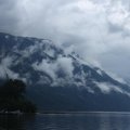 Погода изменилась. Поднялся ветер, пригнал облака. РП5 сказал, что впереди на несколько дней дожди. В обратную сторону решили идти на катере. С утра следующего дня погрузили каяки на борт и к вечеру были уже в Артыбаше.