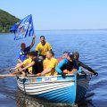 Не было конкурентов в классе ялов и у самой
красивой команды кругосветки- женского экипажа «Шпильки», они снова чемпионки! Молодцы
девчонки красавицы!

