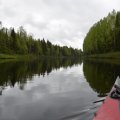 К 9.30 стало проясняться, и я встал на чаевку в ближайшей деревне.