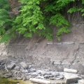 Типичный берег на Камском море Типичный берег на Камском море