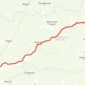 Схема маршрута. Полный трек записать не получилось, не выдержала техника. Но об этом немного после.