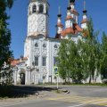 На первом этаже Входоиерусалимской церкви располагается Музей Мореходов. Малая по нынешним меркам, в прошлом Тотьма снарядила около 20 экспедиций - в Сибирь, на Дальний Восток и в Америку. 
