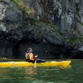 На мой предвзятый взгляд, различные модификации Prowler 15 от Ocean Kayak — наиболее универсальный и удобный транспорт для таких вот кратких поплывушек.