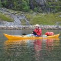 Рыбалка на морских каяках на севере Норвегии