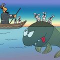Явное произведение каякеров с Дальнего Востока или Камчатки – только у них есть касатки! Соответственно и видение вопроса. Хотя, как по мне – клевета на зайцев! 