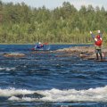 На каяках по реке Умба, Кандалакшский залив Белого моря (часть 1). 25 июля - 5 августа 2011