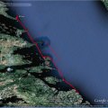 Вскочил
в 5:35. Тишина! Выглянул – море чуть колышется. РОТА, ПОДЪЁМ!!!

Прогноз
Леонида сбылся!

7:50.
К взлёту готов! Загруженная лодка на исполнительном старте!