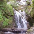 Водопад
Чодор, река вытекает из небольшого горного озера и вода намного теплее, чем в
Телецком озере. 