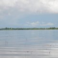 Передо мной виднелось ц.Спаса на Нередице (справа) и Городище (слева с руиной ц.Благовещения), куда я и двигался для короткой стоянки. 