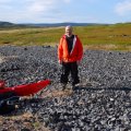 Баренцево море, на морских каяках вокруг полуостровов Средний и Рыбачий. Август 2013.