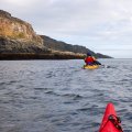 Баренцево море, на морских каяках вокруг полуостровов Средний и Рыбачий. Август 2013.