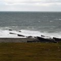 Баренцево море, на морских каяках вокруг полуостровов Средний и Рыбачий. Август 2013.