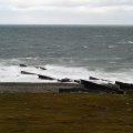 Баренцево море, на морских каяках вокруг полуостровов Средний и Рыбачий. Август 2013.