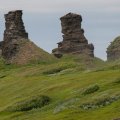 Баренцево море, на морских каяках вокруг полуостровов Средний и Рыбачий. Август 2013.