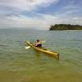 Море ровное и вполне пригодное для дальних заплывов. Но все время хочется идти вдоль живописных и интересных берегов.