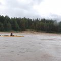 У берега отмель. Значит опять&nbsp;пешком по воде.